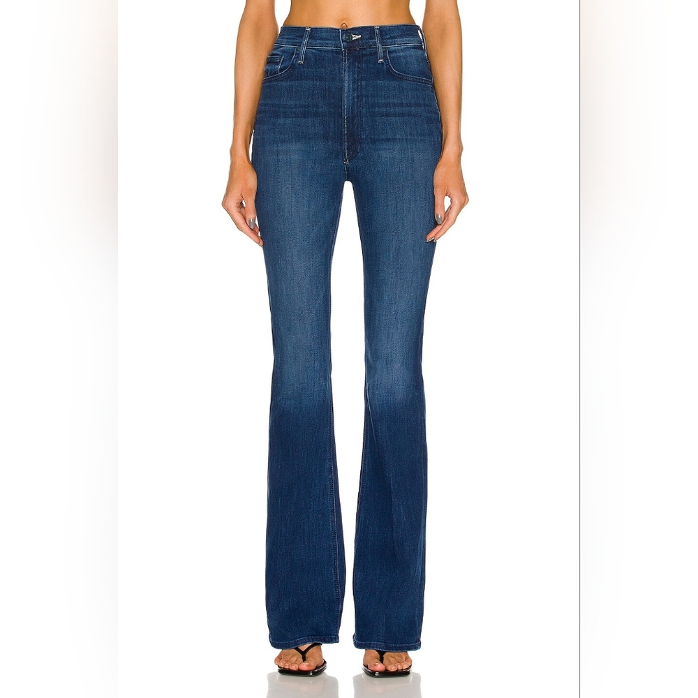 MOTHER The Mellow Drama Stardust Jeans *Altered Raw Hem Cropped* Size 26